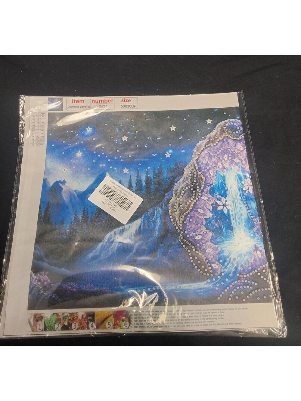 Stunning Starry Night Diamond Painting Kit 60x30cm